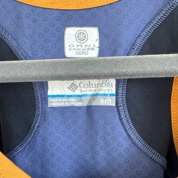 Columbia Sweat Activated Cooling Omni Freeze Zero Stretchy Tank Top Sz M - Picture 3 of 3
